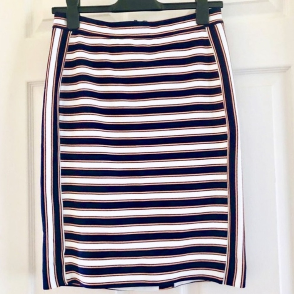 Banana Republic Factory Striped Pencil Skirt